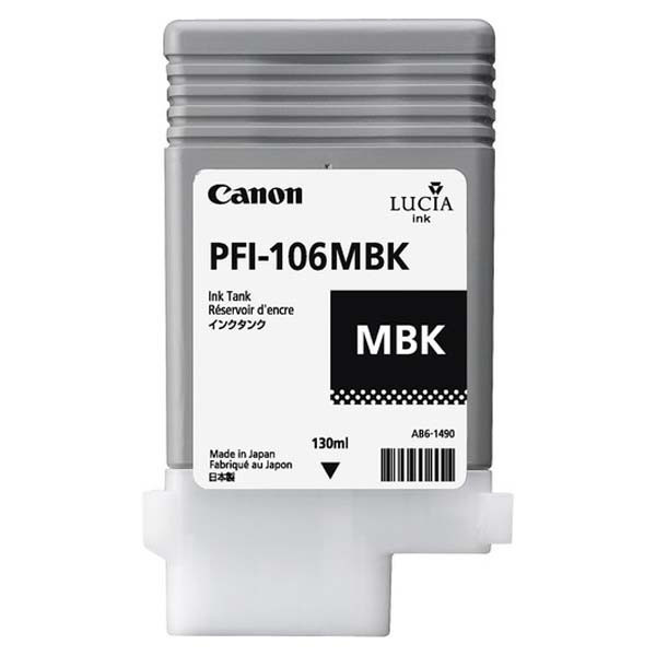 Image of Canon PFI-106MBk 6620B001 mat negru (matte black) cartus original RO ID 13736
