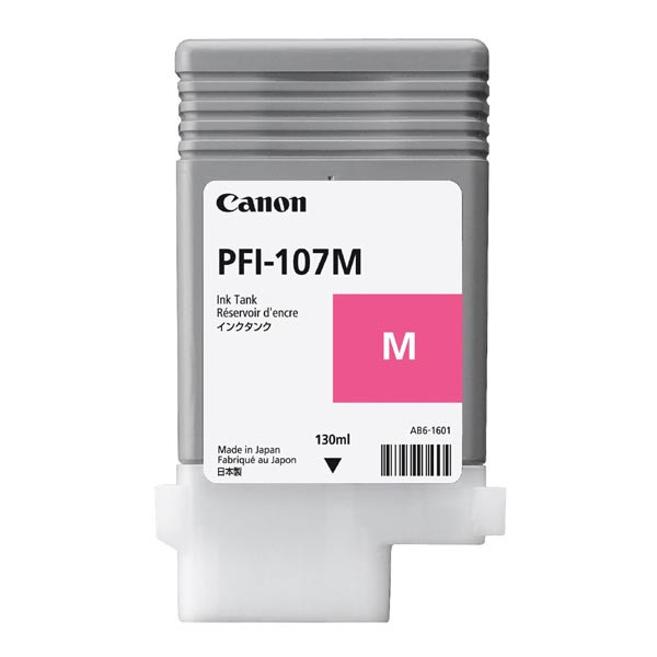 Image of Canon PFI-107M 6707B001 bíborvörös (magenta) eredeti tintapatron HU ID 13777