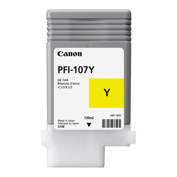 Image of Canon PFI-107Y 6708B001 žltá (yellow) originálna cartridge SK ID 13778