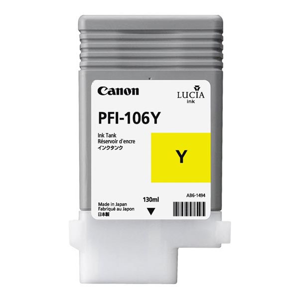 Image of Canon PFI-206Y 5306B001 żółty (yellow) tusz oryginalna PL ID 11061