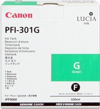 Image of Canon PFI-301G zielona (green) tusz oryginalna PL ID 2222