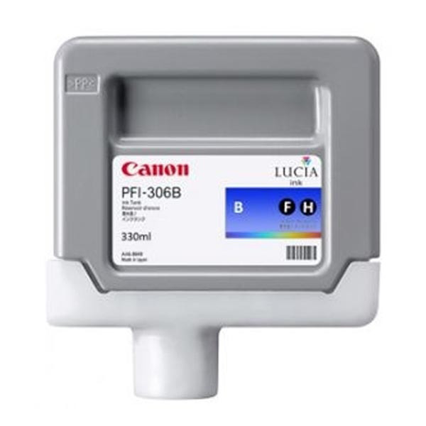 Image of Canon PFI-306BL 6665B001 modrá (blue) originálna cartridge SK ID 13728