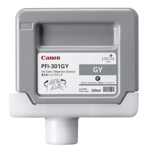 Image of Canon PFI-306GY 6666B001 šedá (grey) originální cartridge CZ ID 13761