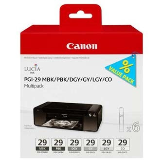 Image of Canon PGI-29 multipack fekete/színes (black/color) eredeti tintapatron HU ID 8738