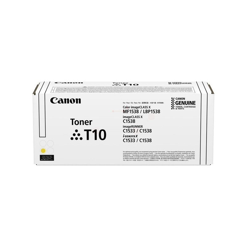 Image of Canon T10 4563C001 žlutý (yellow) originální toner CZ ID 425323