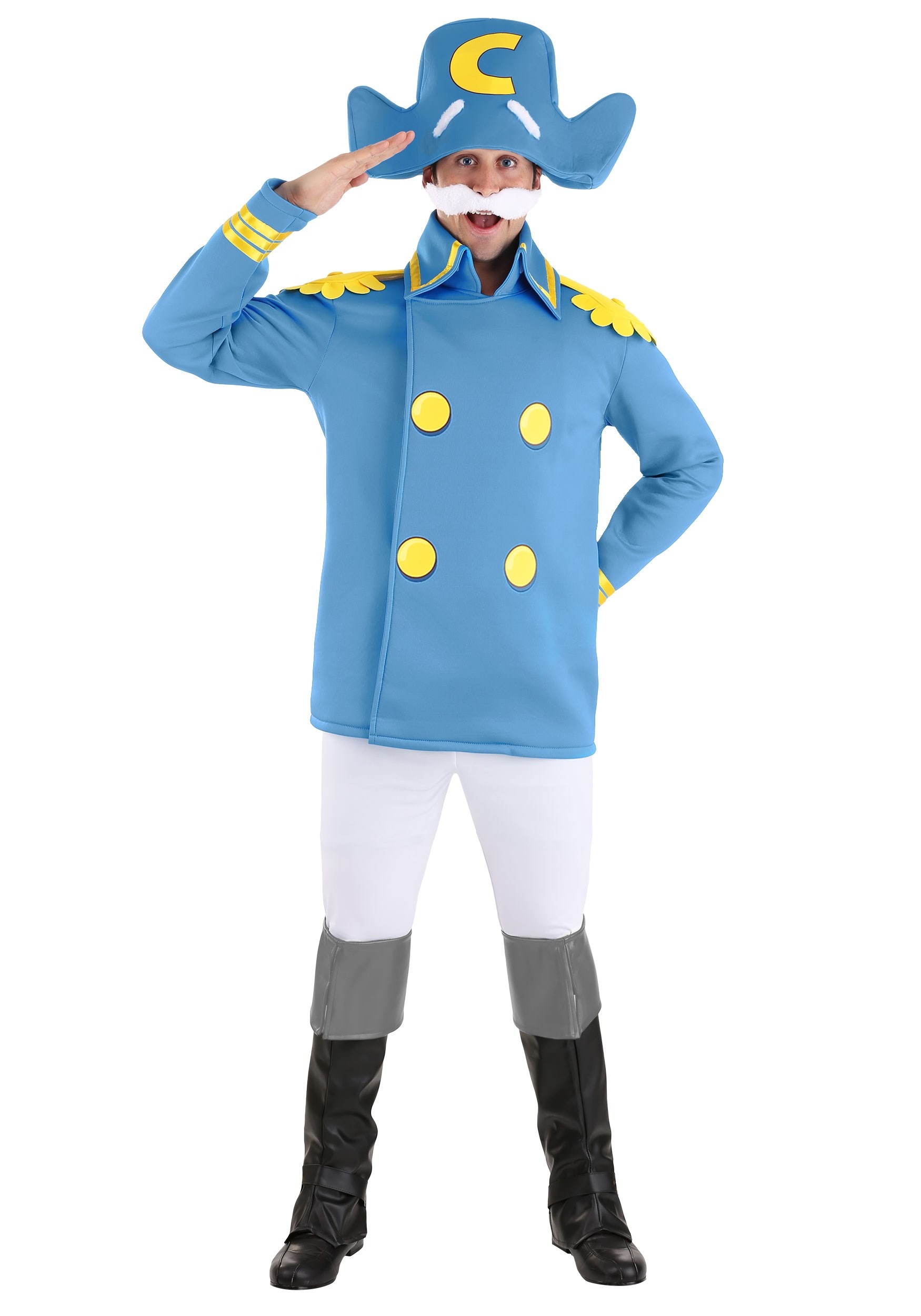 Image of Cap'n Crunch Costume For Adults ID FUN9420AD-XS