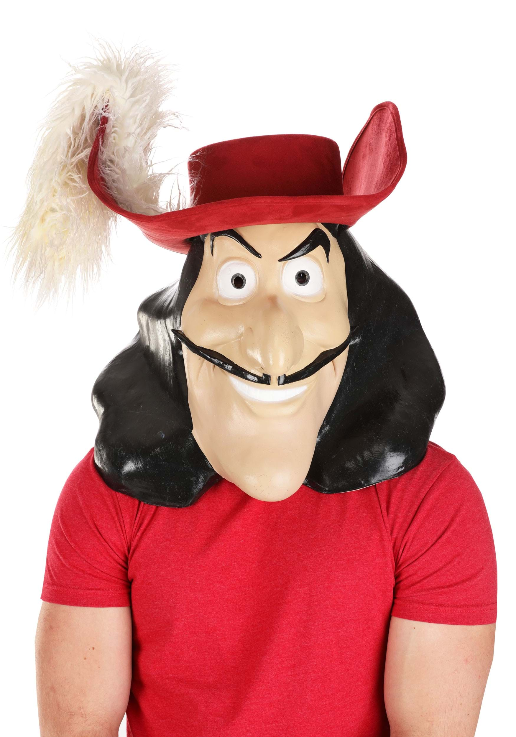 Image of Captain Hook Latex Adult Mask ID EL444570-ST