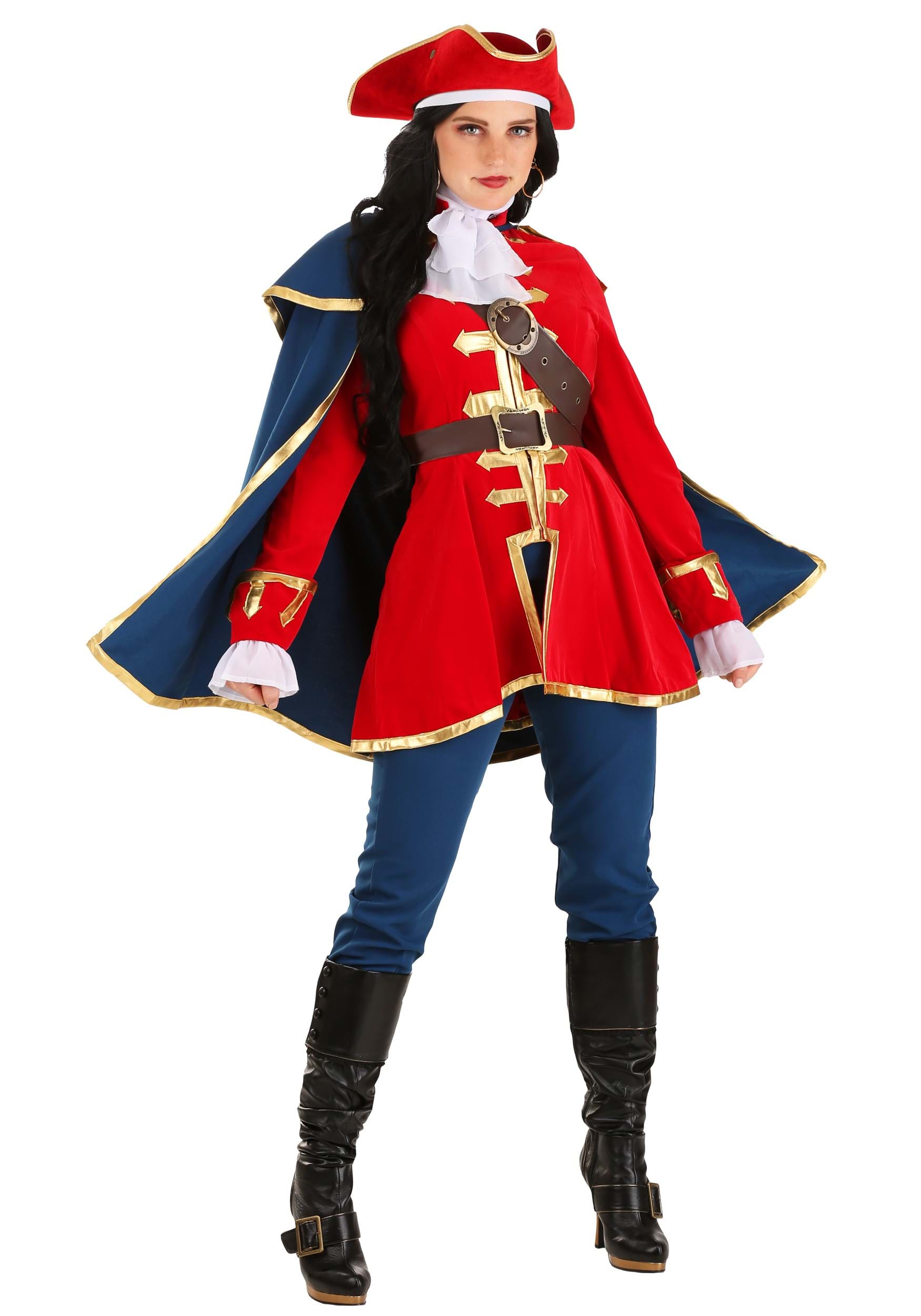Image of Captain Pirate Costume for Women ID FUN4512AD-L