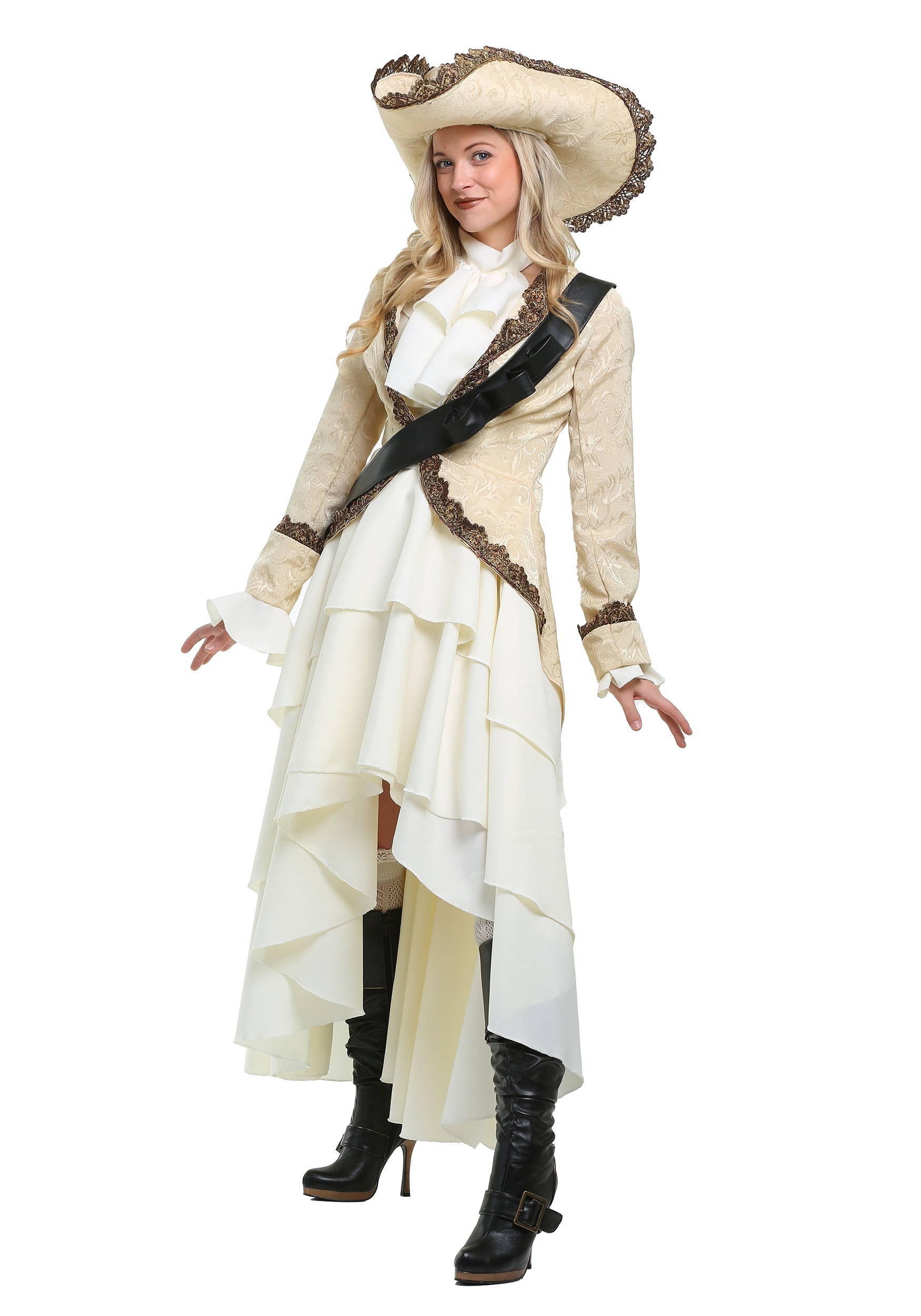 Image of Captivating Pirate Costume for Women ID FUN6280AD-L