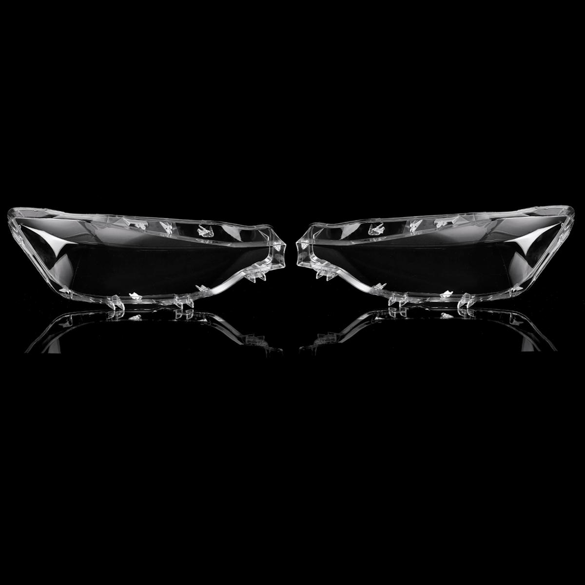 Image of Car Front Left/Right Headlight Headlamp Lens Light Cover For BMW 3 Series F30 F35 2016-2018