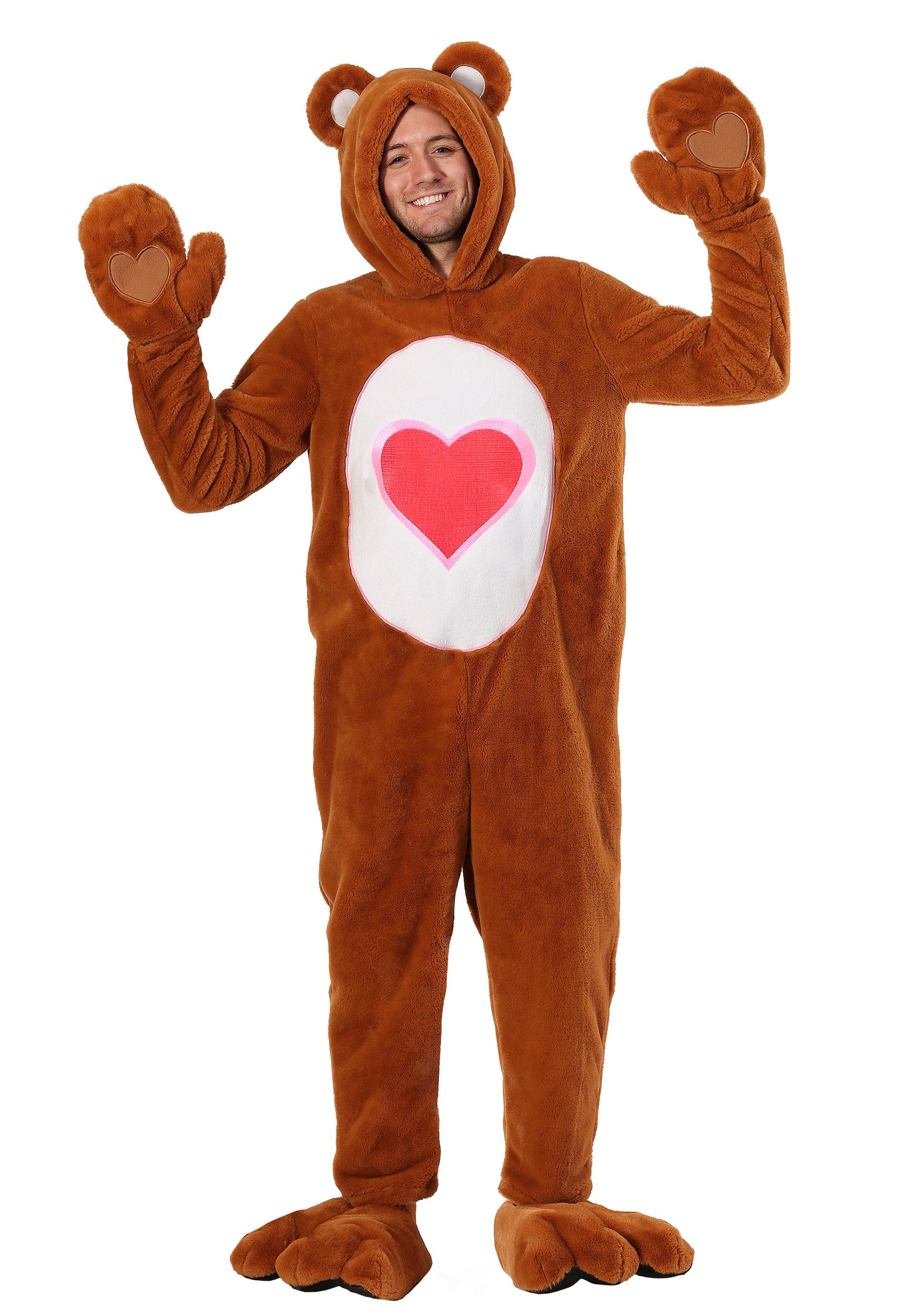 Image of Care Bears Deluxe Tenderheart Bear Costume for Adults ID FUN6492AD-L