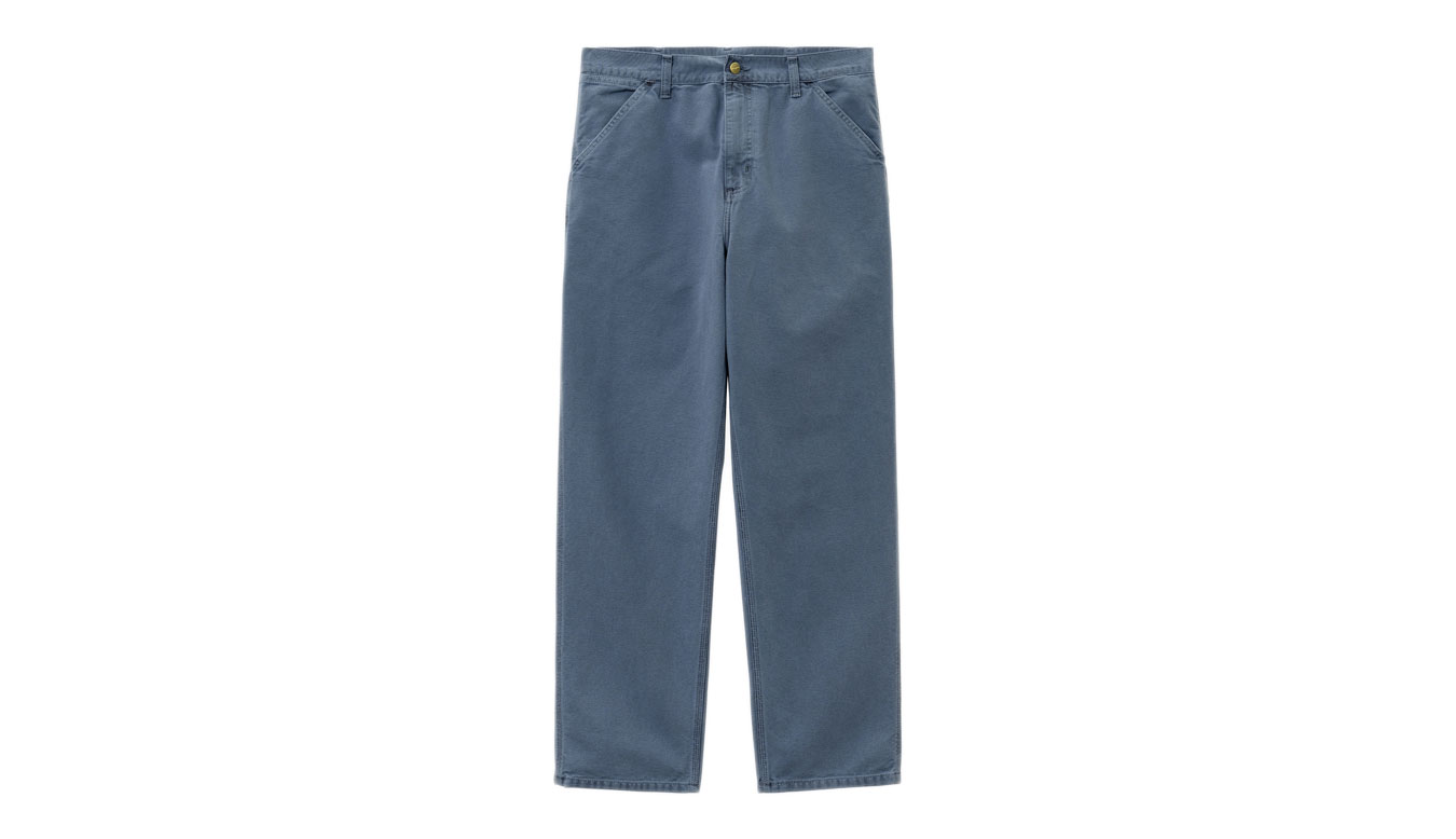 Image of Carhartt WIP Single Knee Pant Stone Blue ESP