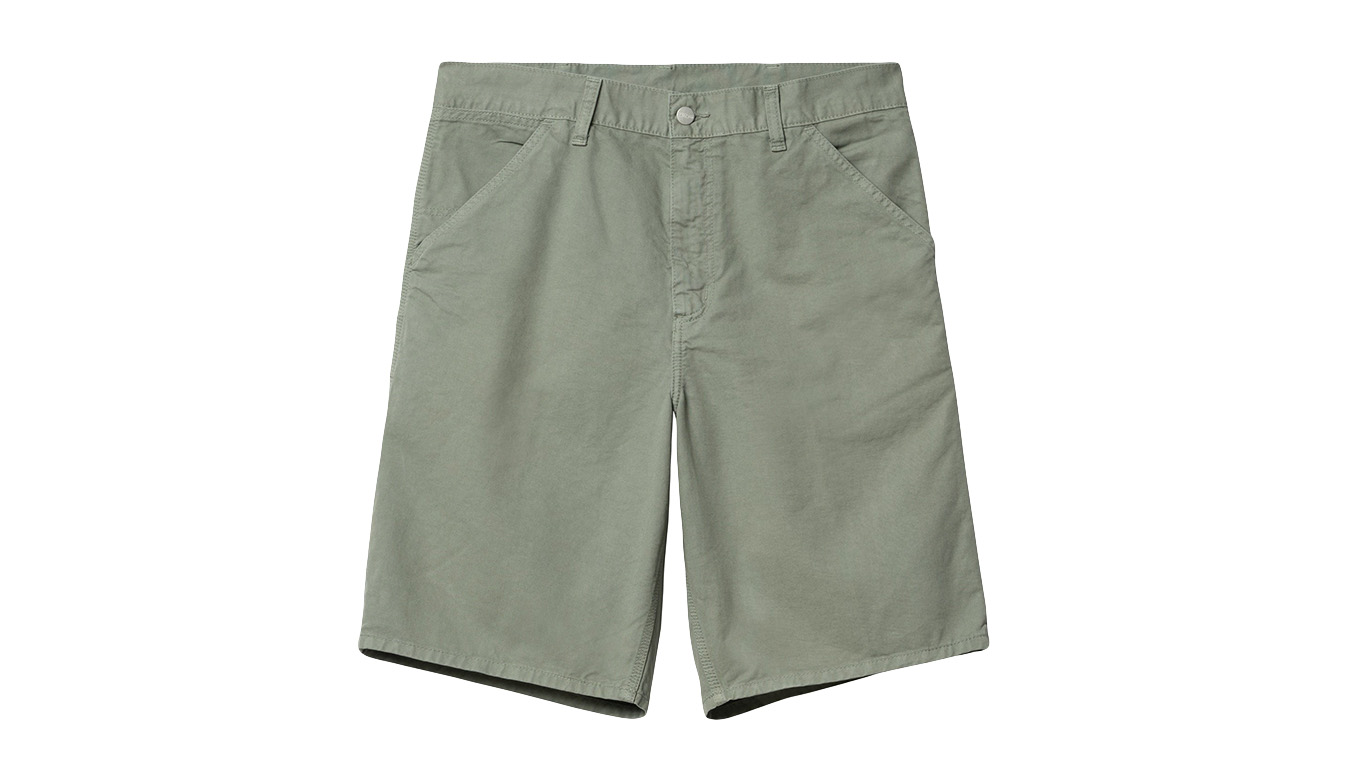 Image of Carhartt WIP Single Knee Short - Drill Yucca IT