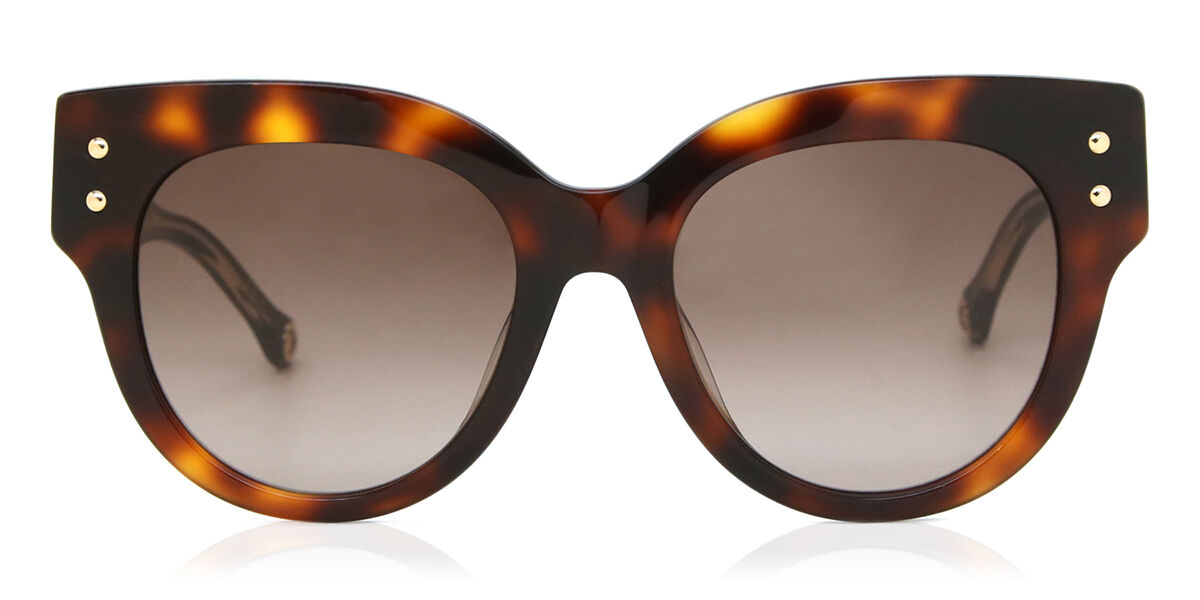 Image of Carolina Herrera CH 0008/S 05L/HA Óculos de Sol Tortoiseshell Feminino PRT