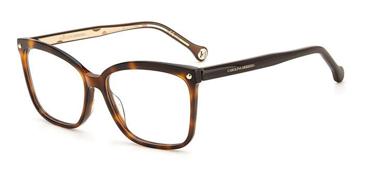 Image of Carolina Herrera CH 0012 05L Óculos de Grau Tortoiseshell Feminino BRLPT