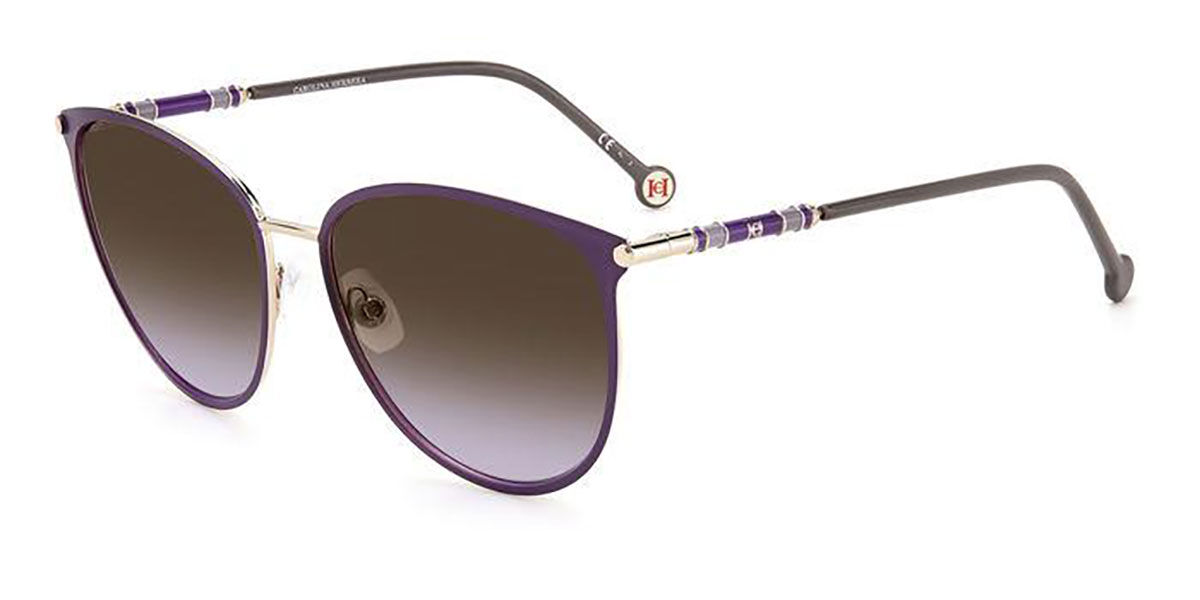 Image of Carolina Herrera CH 0029/S S9E/QR 60 Lunettes De Soleil Femme Purple FR