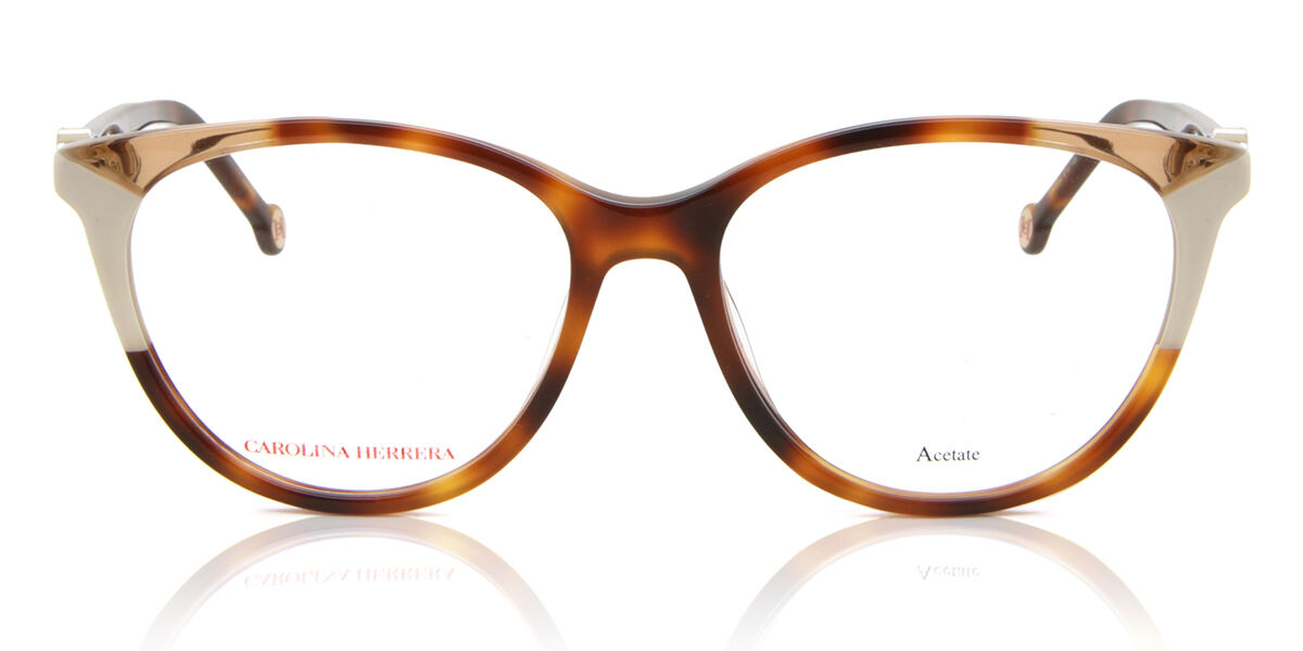 Image of Carolina Herrera CH 0054 C1H Óculos de Grau Tortoiseshell Feminino PRT