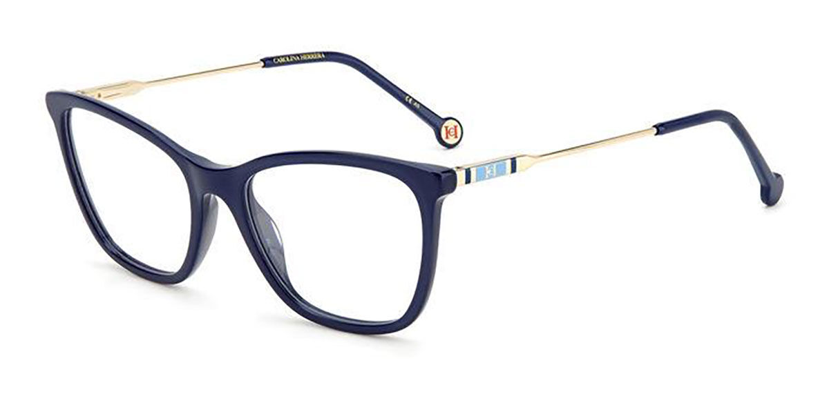 Image of Carolina Herrera CH 0071 PJP 54 Niebieskie Damskie Okulary Korekcyjne PL