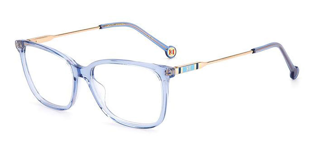 Image of Carolina Herrera CH 0072 MVU Gafas Recetadas para Mujer Azules ESP