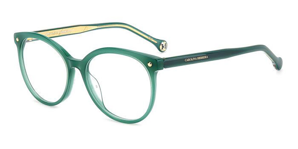 Image of Carolina Herrera HER 0083/G 1ED 54 Zielone Damskie Okulary Korekcyjne PL