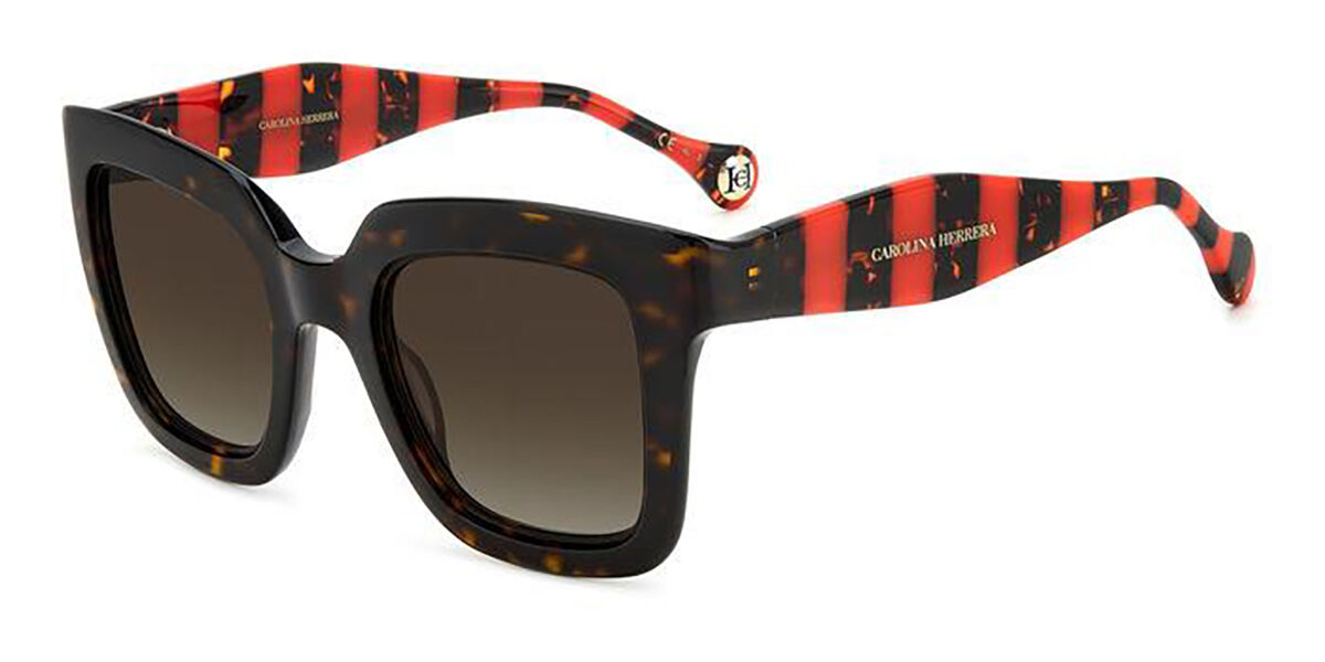 Image of Carolina Herrera HER 0087/S O63/HA Óculos de Sol Tortoiseshell Feminino PRT