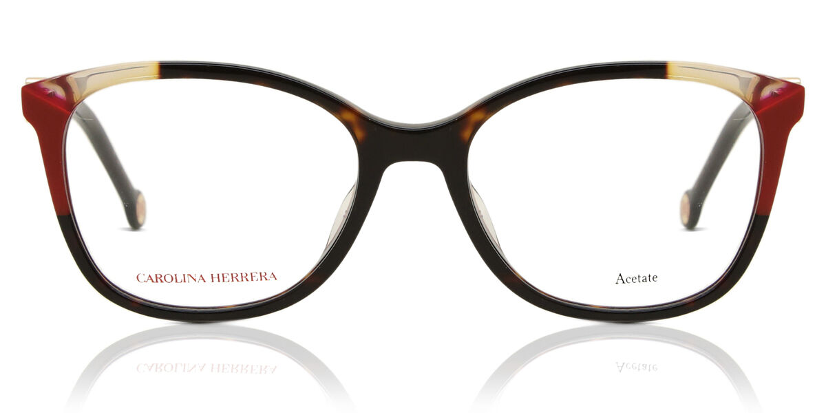 Image of Carolina Herrera HER 0113/G O63 Gafas Recetadas para Mujer Careyshell ESP