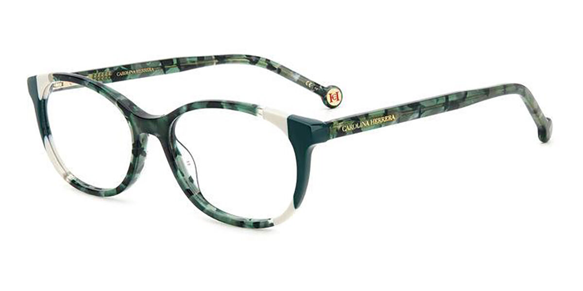 Image of Carolina Herrera HER 0125 GRZ 51 Tortoiseshell Damskie Okulary Korekcyjne PL