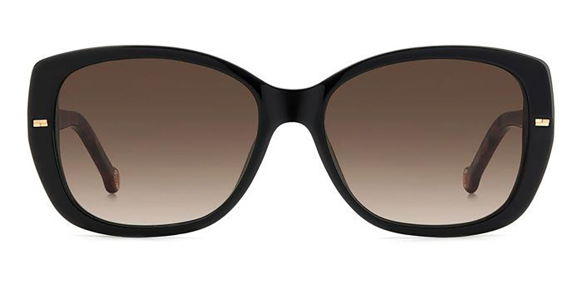 Image of Carolina Herrera HER 0176/G/S OIT/HA 56 Czarne Damskie Okulary Przeciwsłoneczne PL