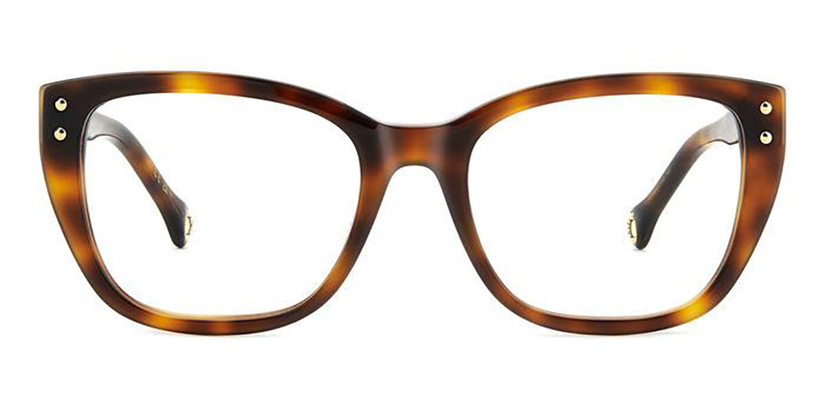 Image of Carolina Herrera HER 0191 O63 52 Tortoiseshell Damskie Okulary Korekcyjne PL