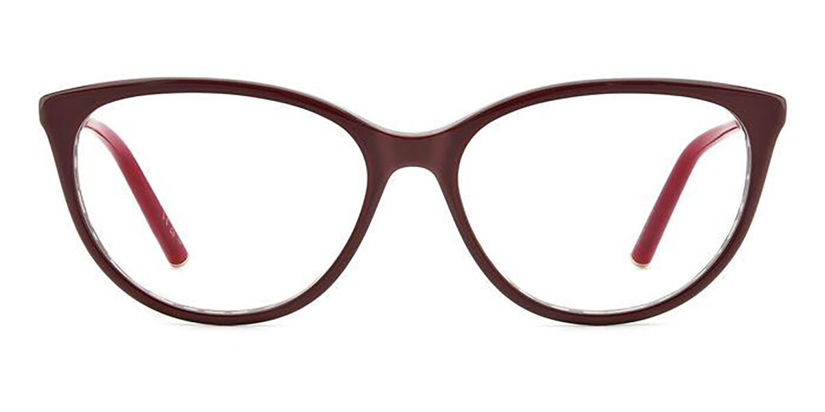 Image of Carolina Herrera HER 0196 6K3 55 Burgundy Damskie Okulary Korekcyjne PL