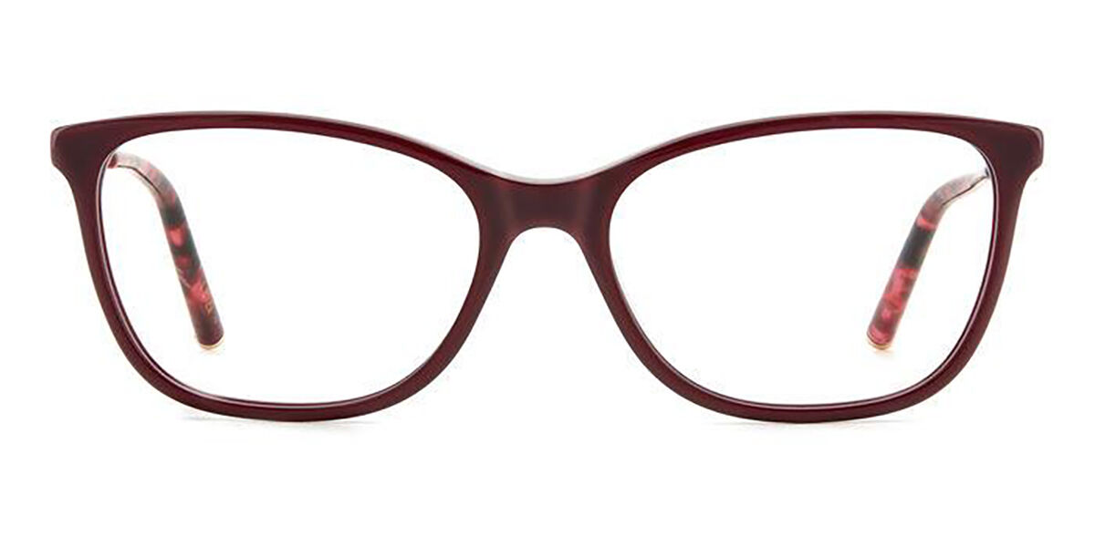 Image of Carolina Herrera HER 0197 6K3 54 Burgundy Damskie Okulary Korekcyjne PL