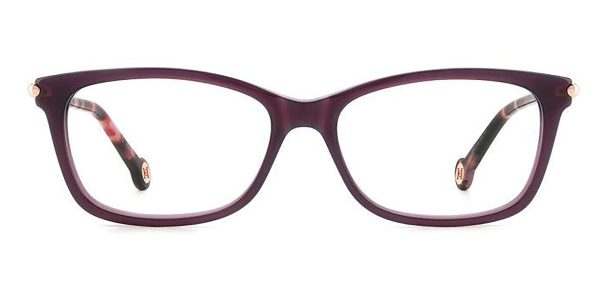 Image of Carolina Herrera HER 0198 AU3 Óculos de Grau Purple Feminino BRLPT