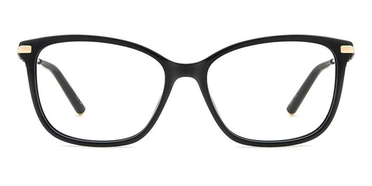 Image of Carolina Herrera HER 0218 2M2 55 Czarne Damskie Okulary Korekcyjne PL