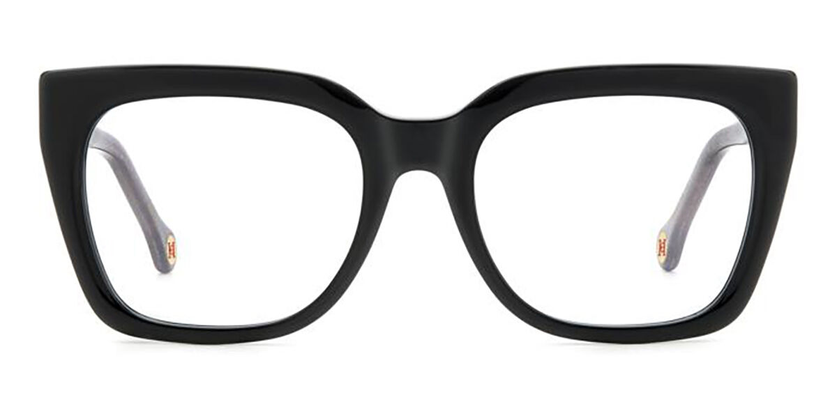 Image of Carolina Herrera HER 0227 BSC 53 Czarne Damskie Okulary Korekcyjne PL