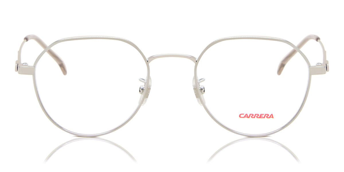 Image of Carrera 1117/G Asian Fit 010 Óculos de Grau Prata Masculino PRT