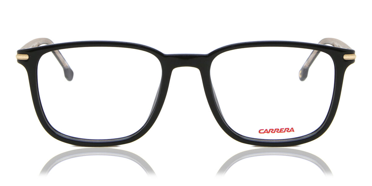 Image of Carrera 292 807 Óculos de Grau Pretos Masculino BRLPT