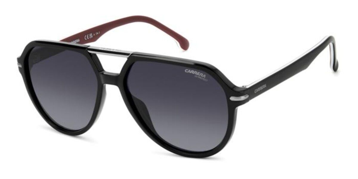 Image of Carrera 315/S GUU/9O 58 Lunettes De Soleil Homme Noires FR