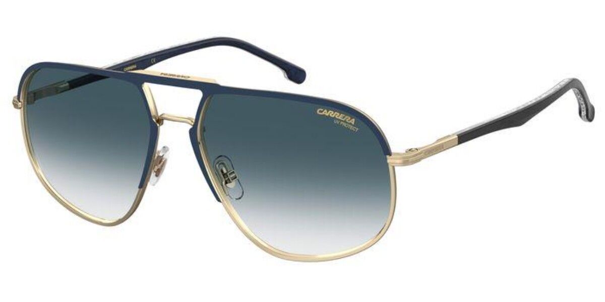 Image of Carrera 318/S KY2/08 60 Lunettes De Soleil Homme Bleues FR