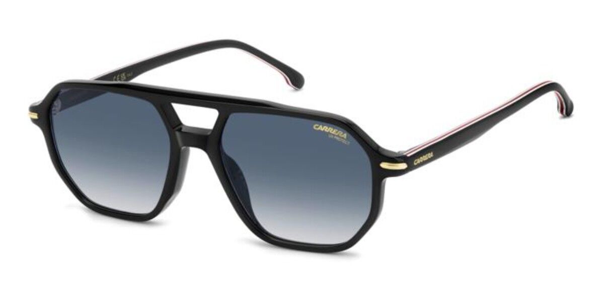 Image of Carrera 341/S 2M2/08 54 Lunettes De Soleil Homme Noires FR