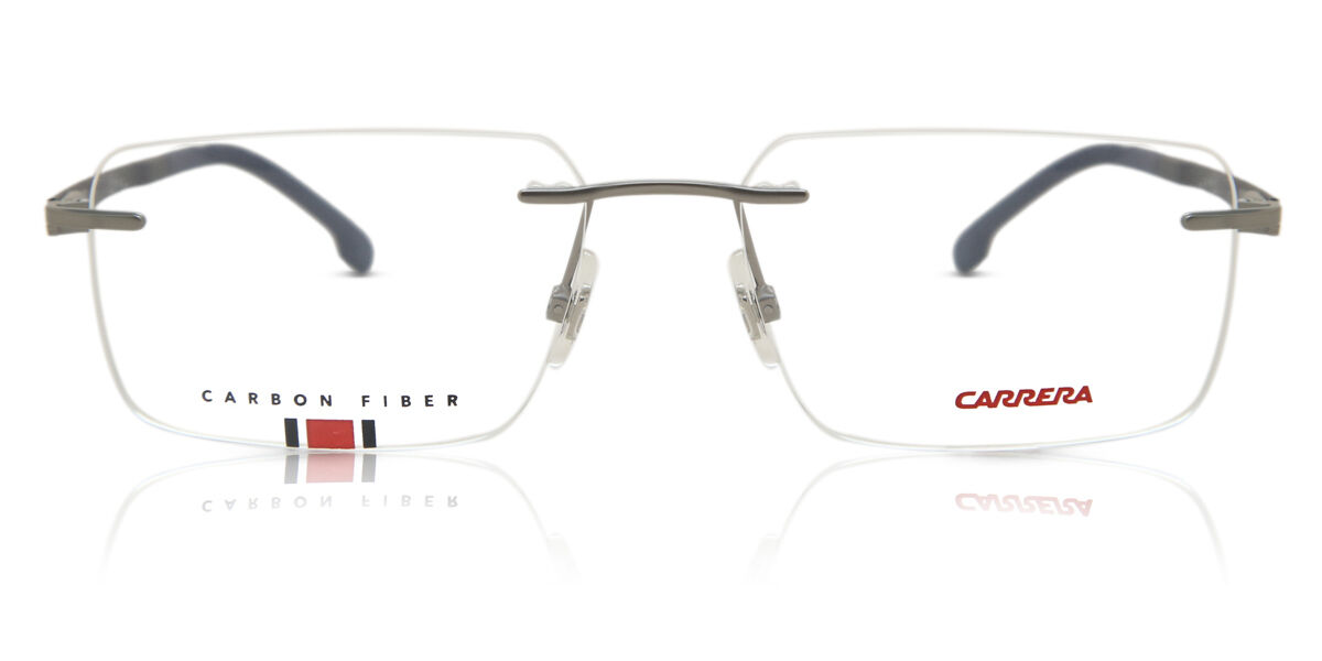 Image of Carrera 8853 R81 Óculos de Grau Cinzas Masculino BRLPT