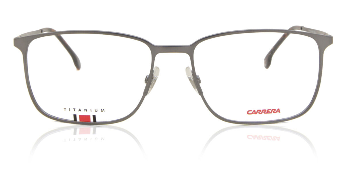 Image of Carrera 8858 R80 Óculos de Grau Prata Masculino PRT