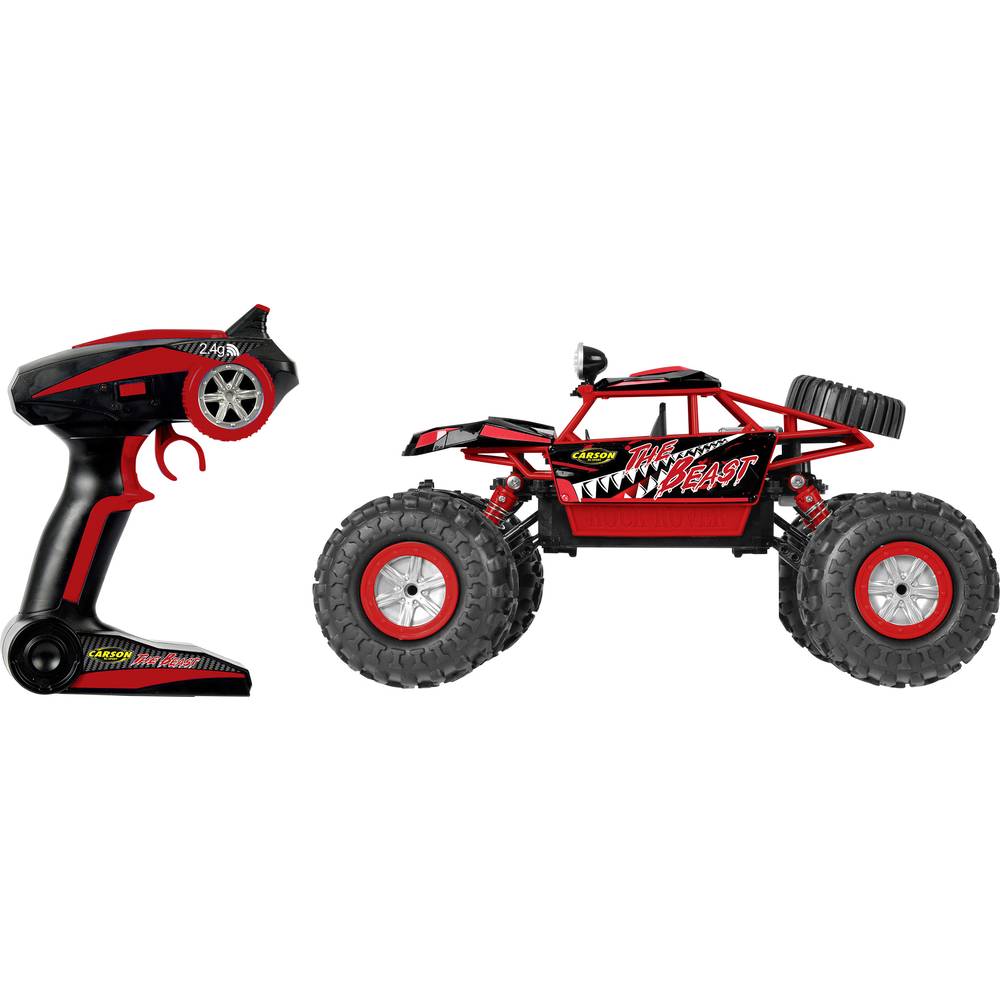 Image of Carson Modellsport The Beast Brushed 1:12 RC model car Electric Crawler 4WD 100% RtR 24 GHz