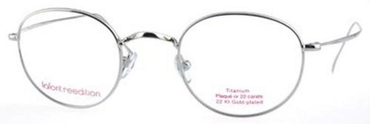 Image of Casanova Eyeglasses Shiny Silver