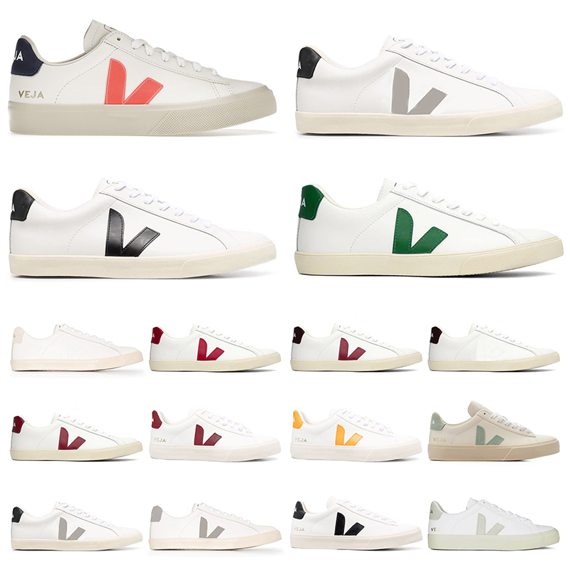 Image of Casual Shoes Leather Camo V-10 V-12 Esplar Se Sneaker men womens platform shoe White Black Nacre Almond Fuchsia trainer luxury Trainers outd