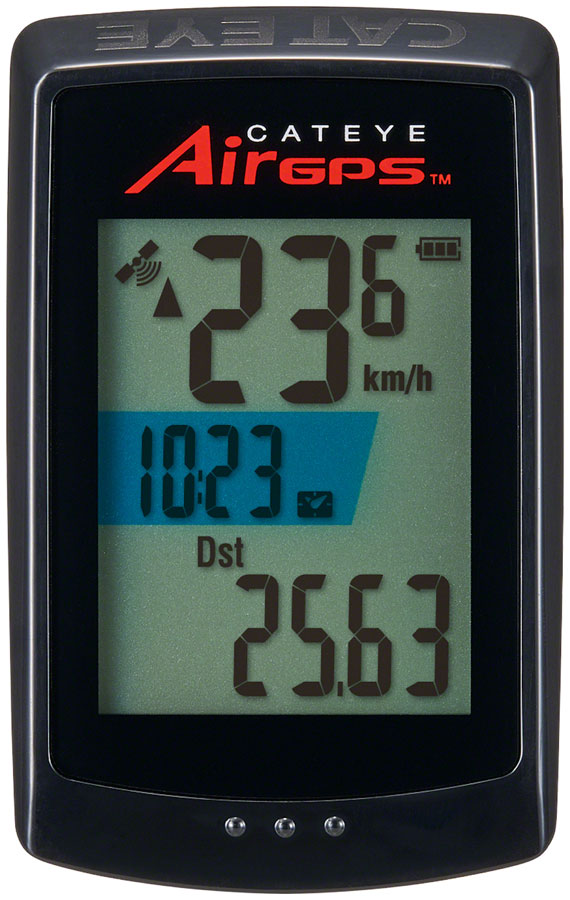 Image of CatEye AirGPS Cycling Computer - Black