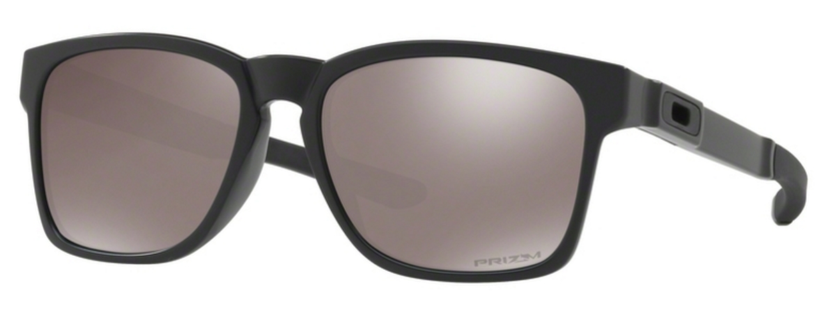Image of Catalyst OO 9272 Sunglasses 23 Matte Black with Prizm Black Polarized Lenses