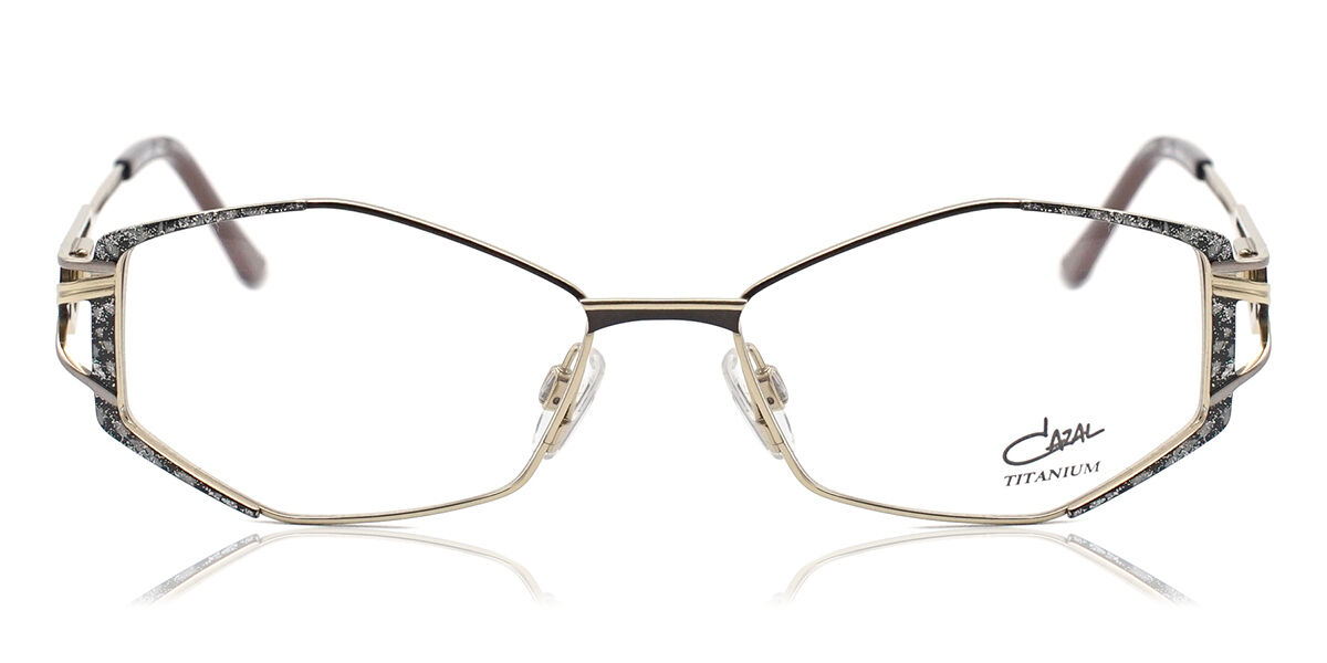 Image of Cazal 1267 002 Óculos de Grau Marrons Masculino BRLPT