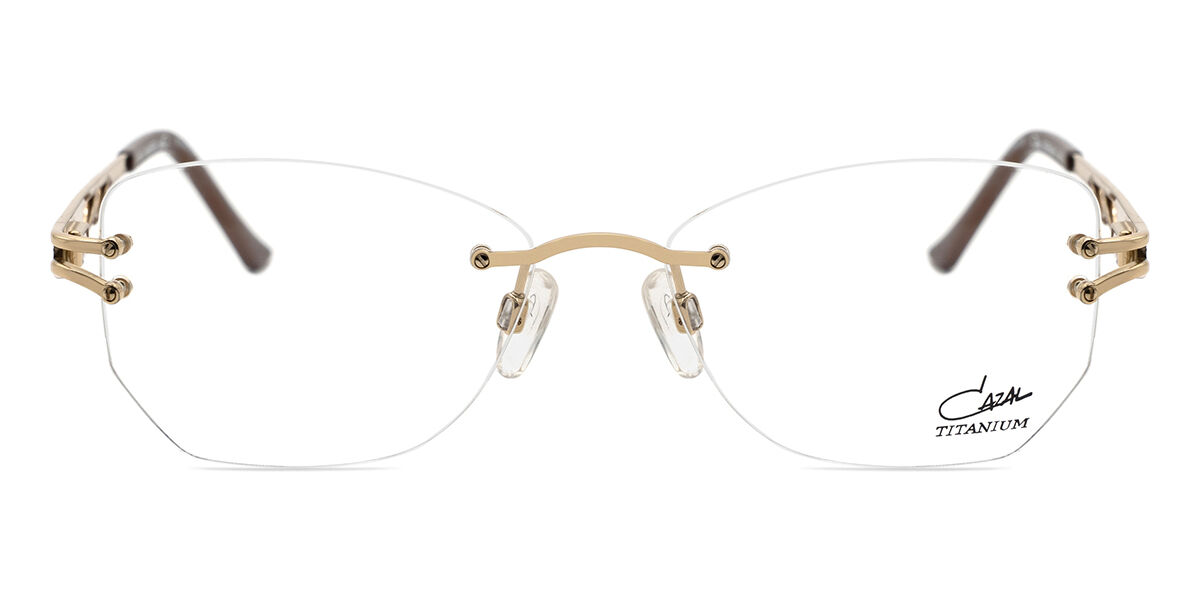 Image of Cazal 1270 001 Óculos de Grau Marrons Masculino BRLPT