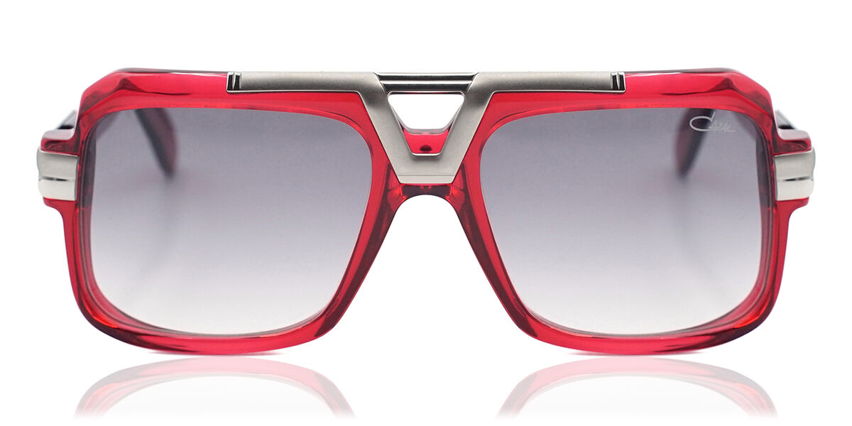 Image of Cazal 664/3 004 56 Lunettes De Soleil Homme Rouges FR