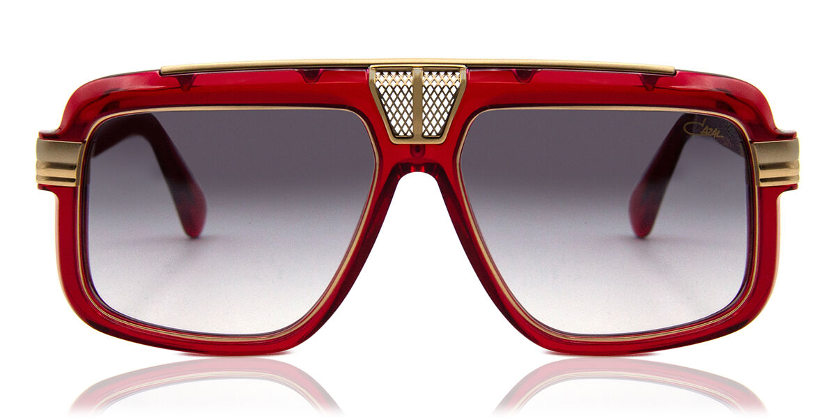 Image of Cazal 678 004 59 Lunettes De Soleil Homme Rouges FR